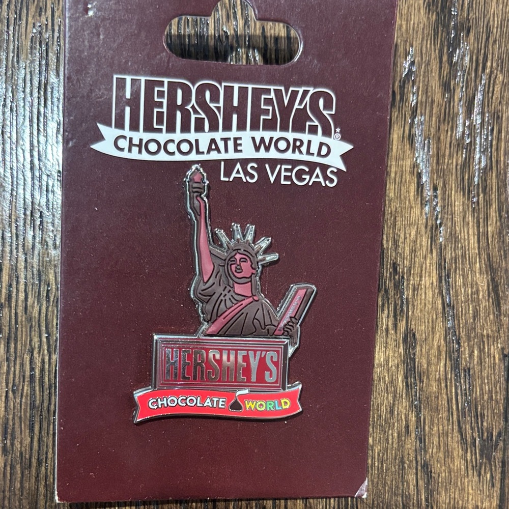 Hershey's Chocolate World Liberty Pin